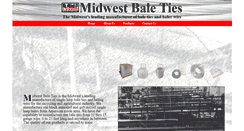 Desktop Screenshot of midwestbaleties.com